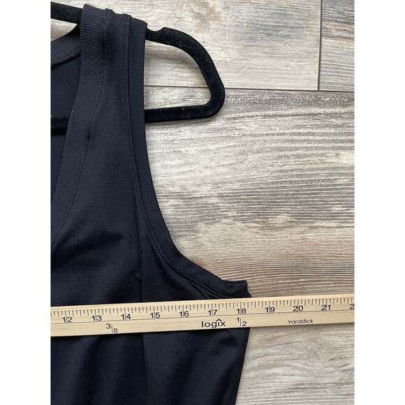 Zella -Black- Womens One Piece Yoga + Studio Jumpsuit Size Medium Athletic - Picture 8 of 8